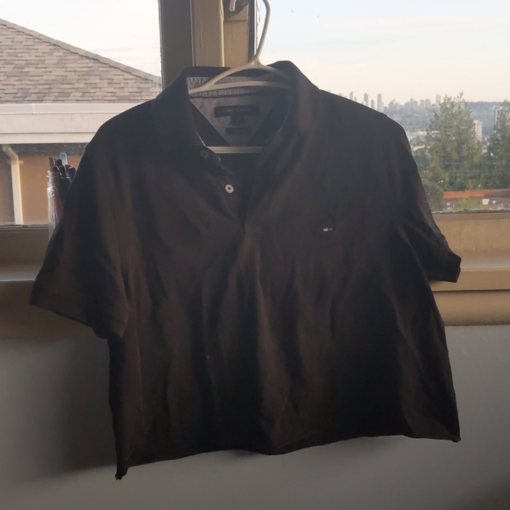 Tommy Hilfiger Black Collared shirt